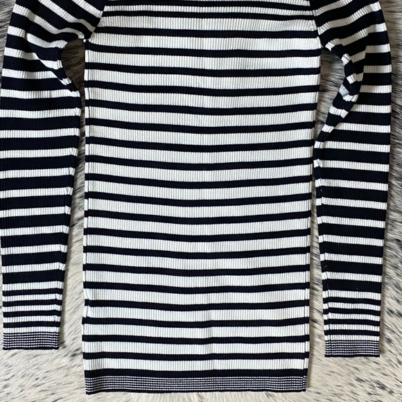 SANDRO “SKY STRIPED” TURTLENECK SZ 1 (XS/S) - Picture 9 of 10